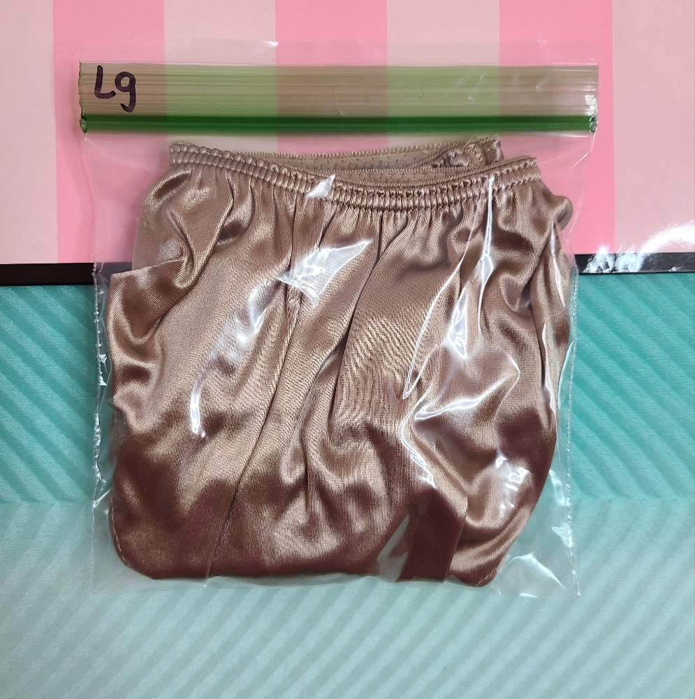 VTG Victoria's Secret Second Skin Satin Flutter Bikini Panty Size Lg - Picture 6 of 6